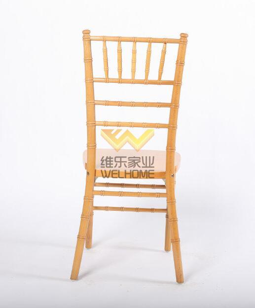 Natural solid wood Chiavari chair